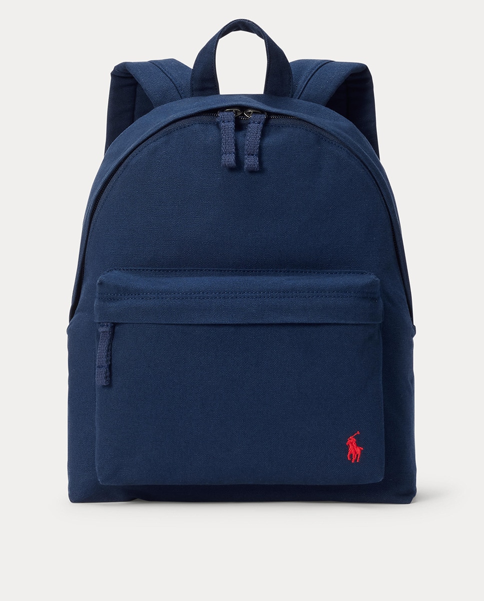 Mochila de niño en azul marino con logo · Polo Ralph Lauren · El Corte  Inglés