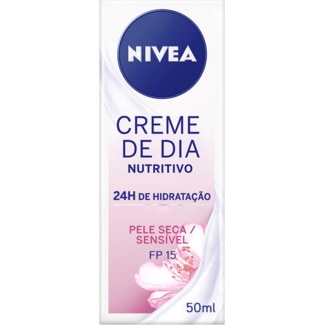 Creme Nutritivo de Dia Pele Seca/Sensível FP15 embalagem 50 ml - Nivea