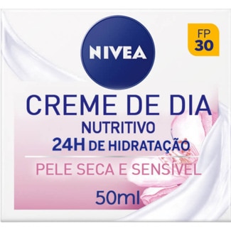 Creme Nutritivo de Dia Pele Seca/Sensível FP30 embalagem 50 ml - Nivea