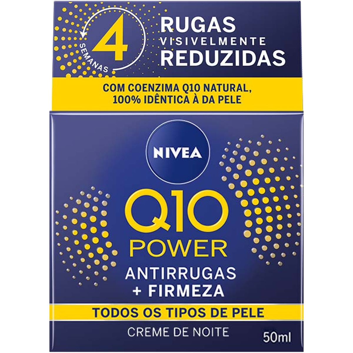 Creme Anti Rugas de Noite Q10 Power embalagem 50 ml