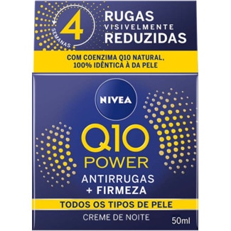 Creme Anti Rugas de Noite Q10 Power embalagem 50 ml - Nivea