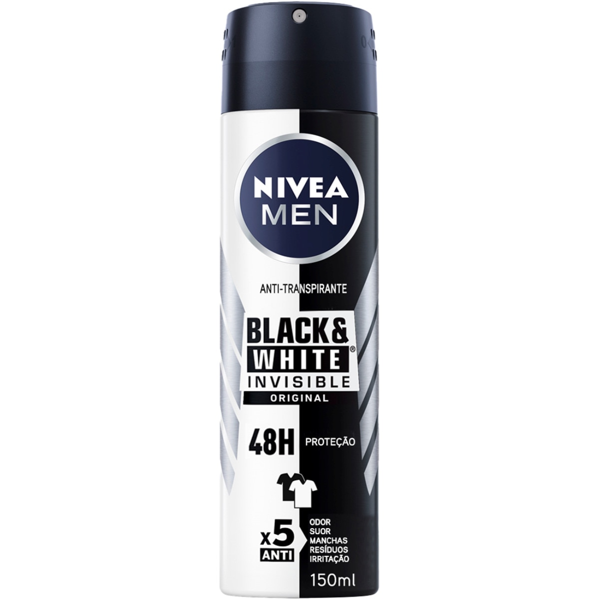 Desodorizante Spray Invisible embalagem 150 ml