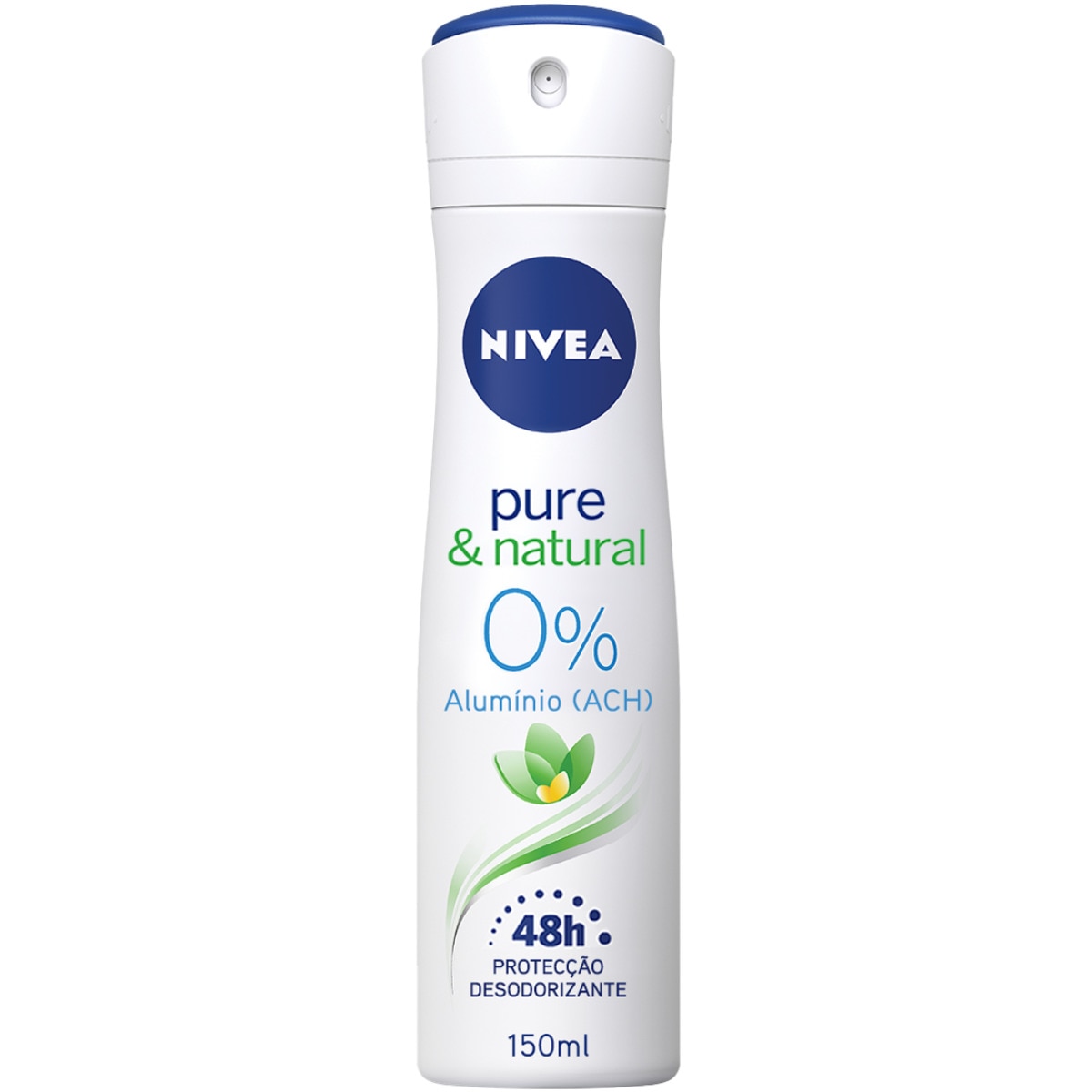 Desodorizante 0% Alumínio Fresh Sensation Spray Pure & Natural embalagem 150 ml