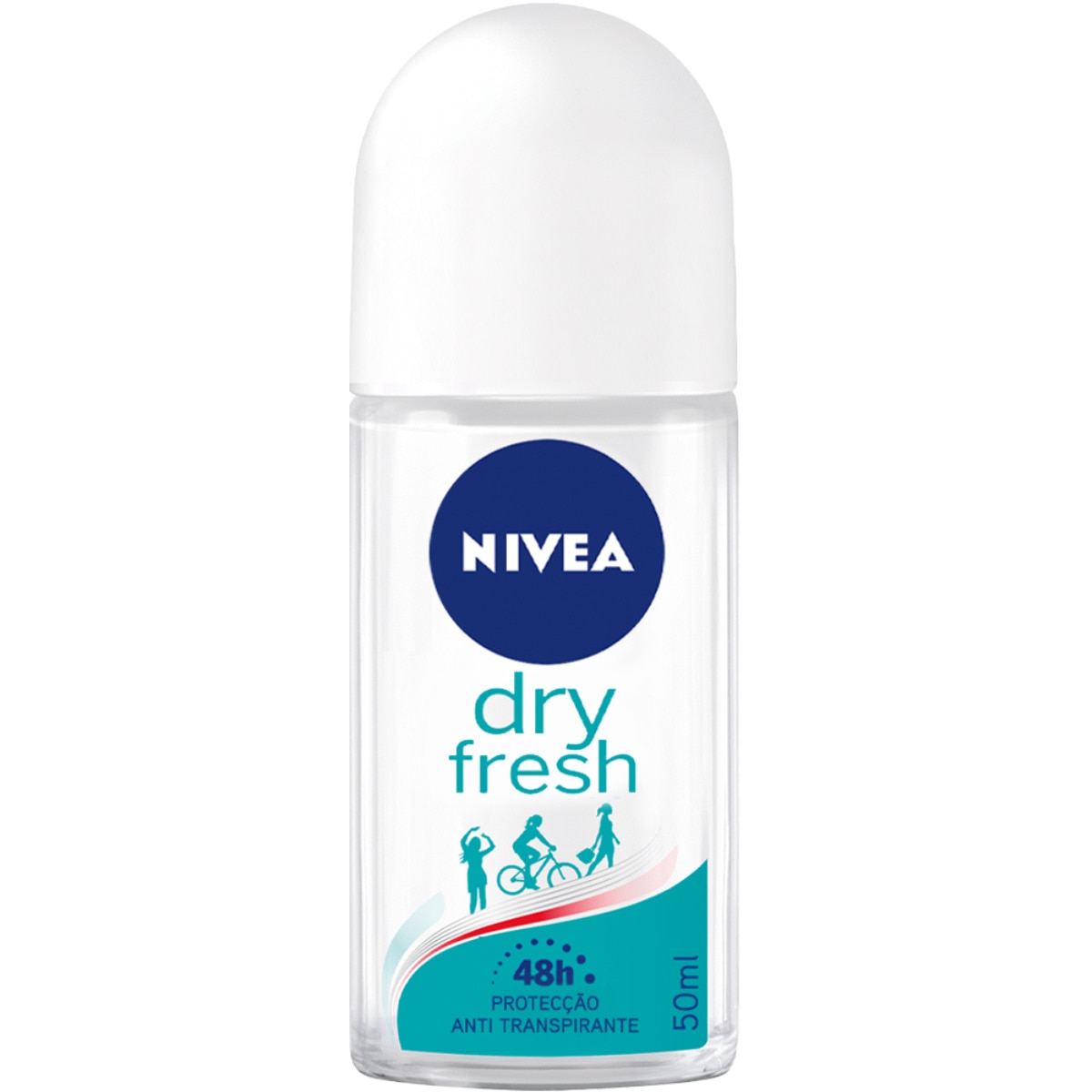 Desodorizante Roll-On Dry Fresh embalagem 50 ml