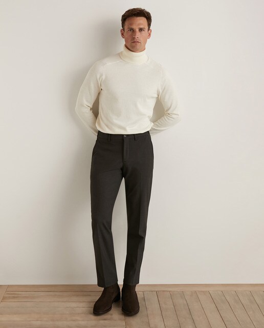 Pantalón de vestir de hombre regular gris · Dustin · El Corte Inglés