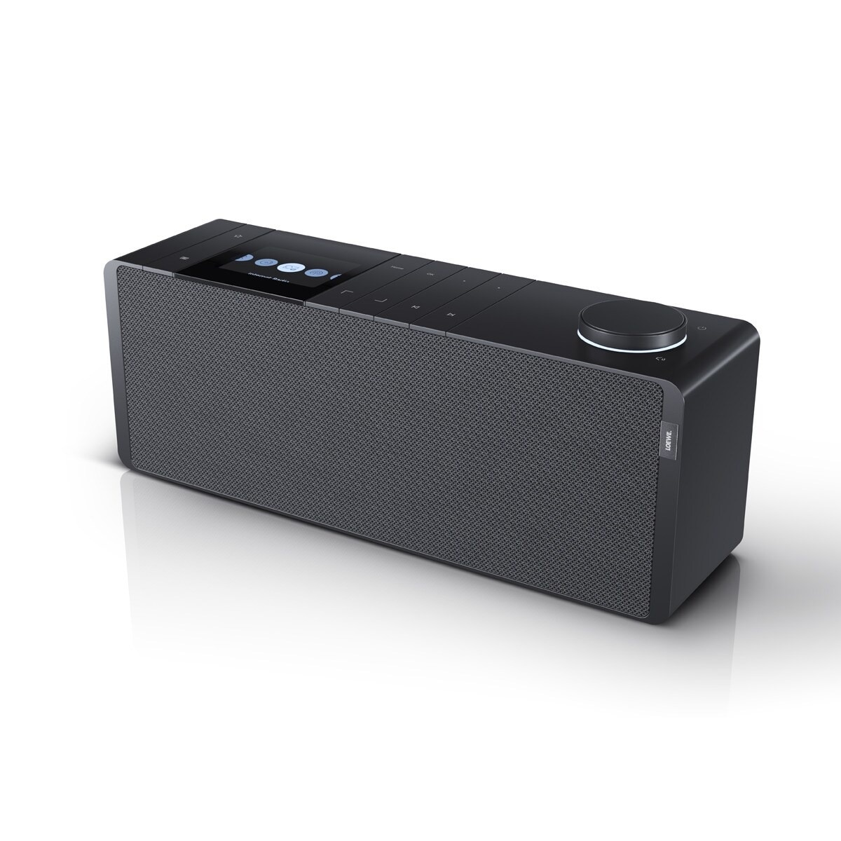 Altavoz con radio inteligente Loewe Klang s1, Wi-Fi y Bluetooth, Gris basalto Basalt-1