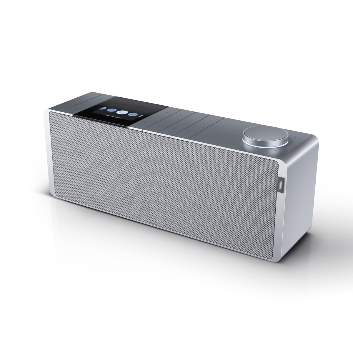 Altavoz con radio inteligente Loewe Klang s1, Wi-Fi y Bluetooth, Gris claro Gris claro-1