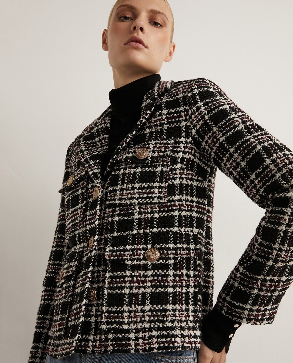 Blazer corto tweed · Fórmula Joven · El Corte Inglés