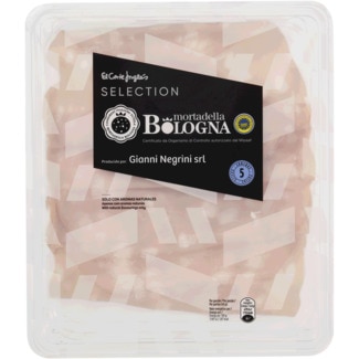 Mortadela Bologna IGP em Fatias embalagem 120 g - El Corte Inglés Selection