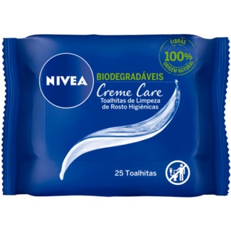 Toalhitas Desmaquilhantes embalagem 25 unidades - Nivea