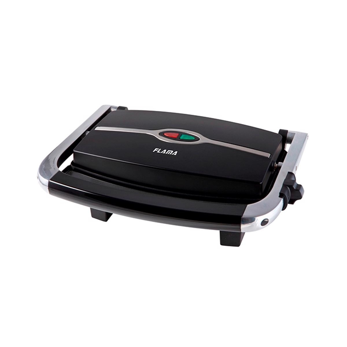 Sandwicheira Flama Grill 499FL de 1000 W - Preto Preto-1