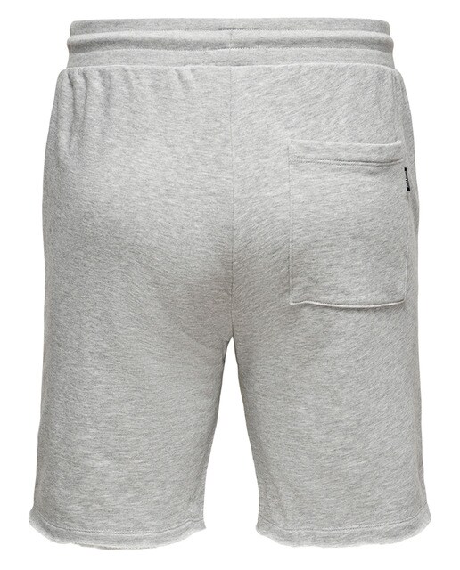 Pantalón deportivo corto de hombre gris · Only \u0026 Sons · El Corte Inglés