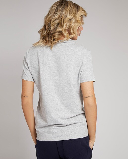 Camiseta de hombre con algodón orgánico gris de manga corta · Guess · El Corte  Inglés