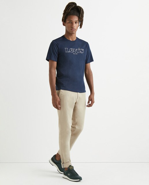 Camiseta de hombre azul marino de manga corta · Levi's · El Corte Inglés