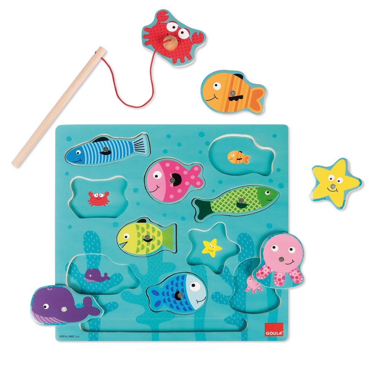 Puzzle Goula Pesca Magnetico 1