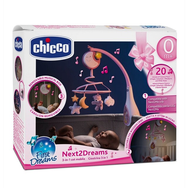Imagem 0 de Móbile Next2Dreams rosa Chicco