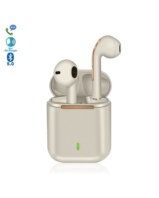 Imagen 0 de Auriculares tws j18 bluetooth 5.0, controles táctiles, base de carga 300 mah