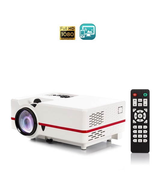 Imagen 0 de Video proyector led con duplicación de pantalla para ios y android