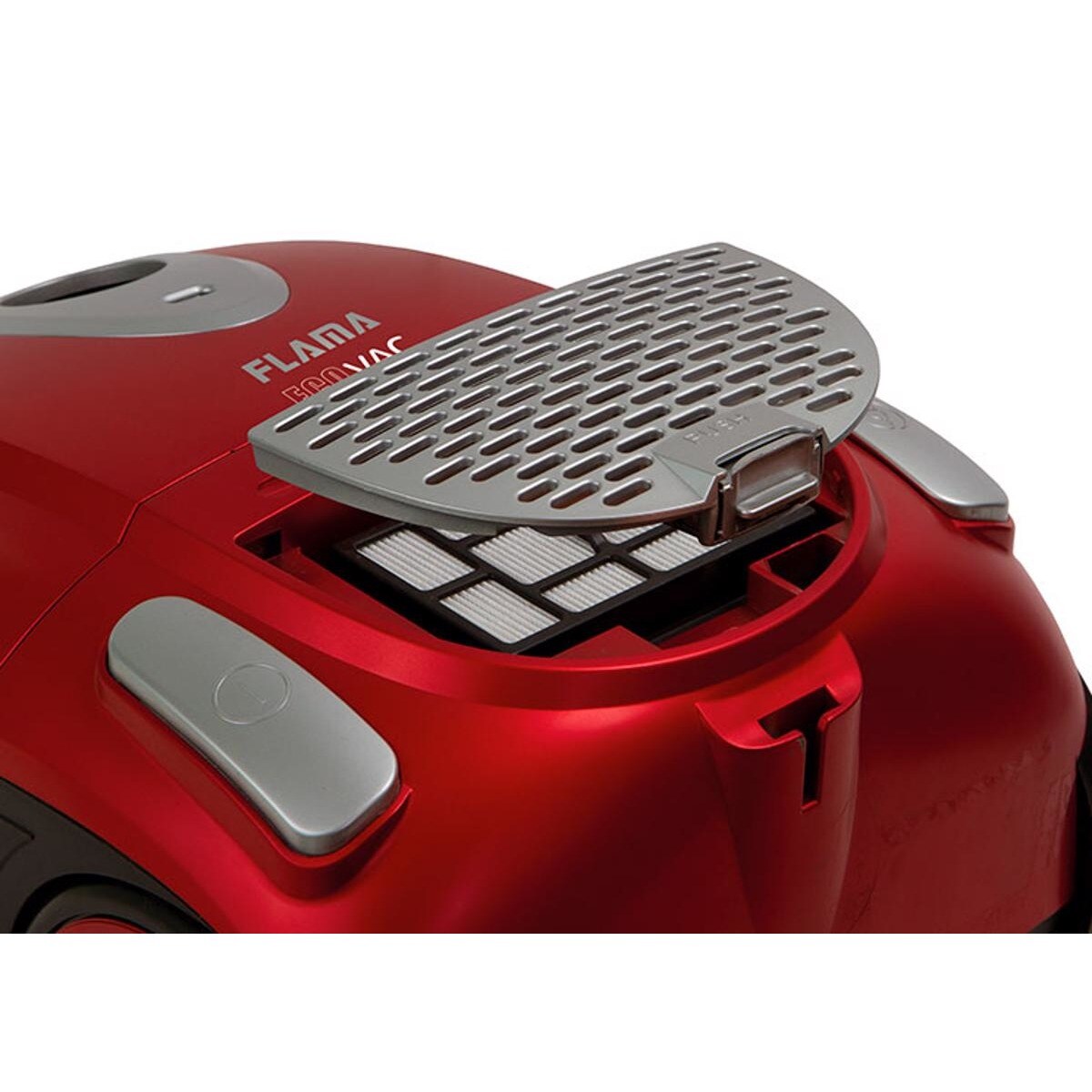 Aspirador com Saco Flama 1675FL de 700 W - Vermelho Vermelho-4