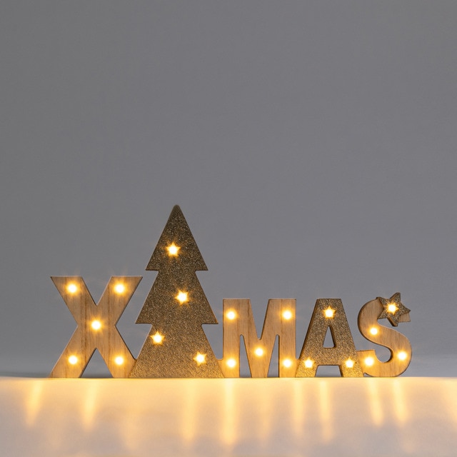 Imagen 0 de Letrero decorativo con luz Navidad El Corte Inglés