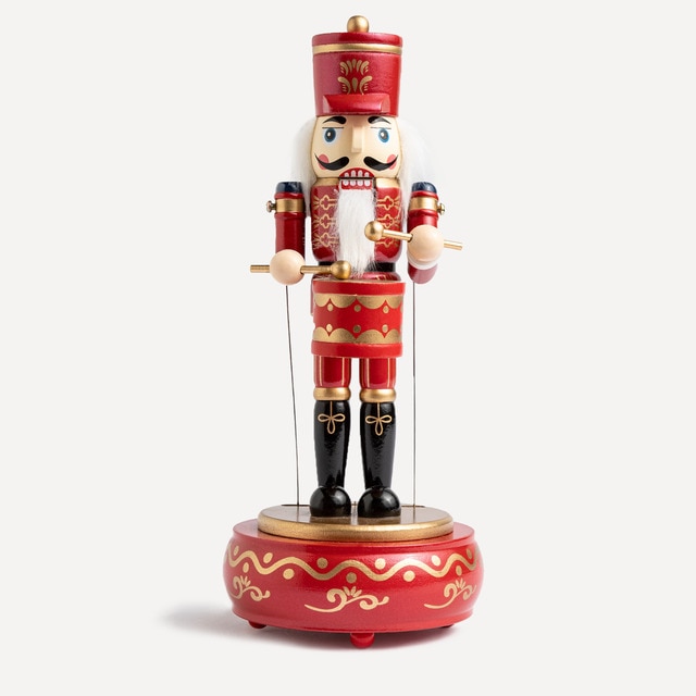 Imagem 0 de Figura Soldado Quebra-Nozes com Tambor