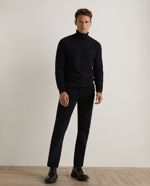 Pantalón de pana de hombre regular azul · Dustin · El Corte Inglés