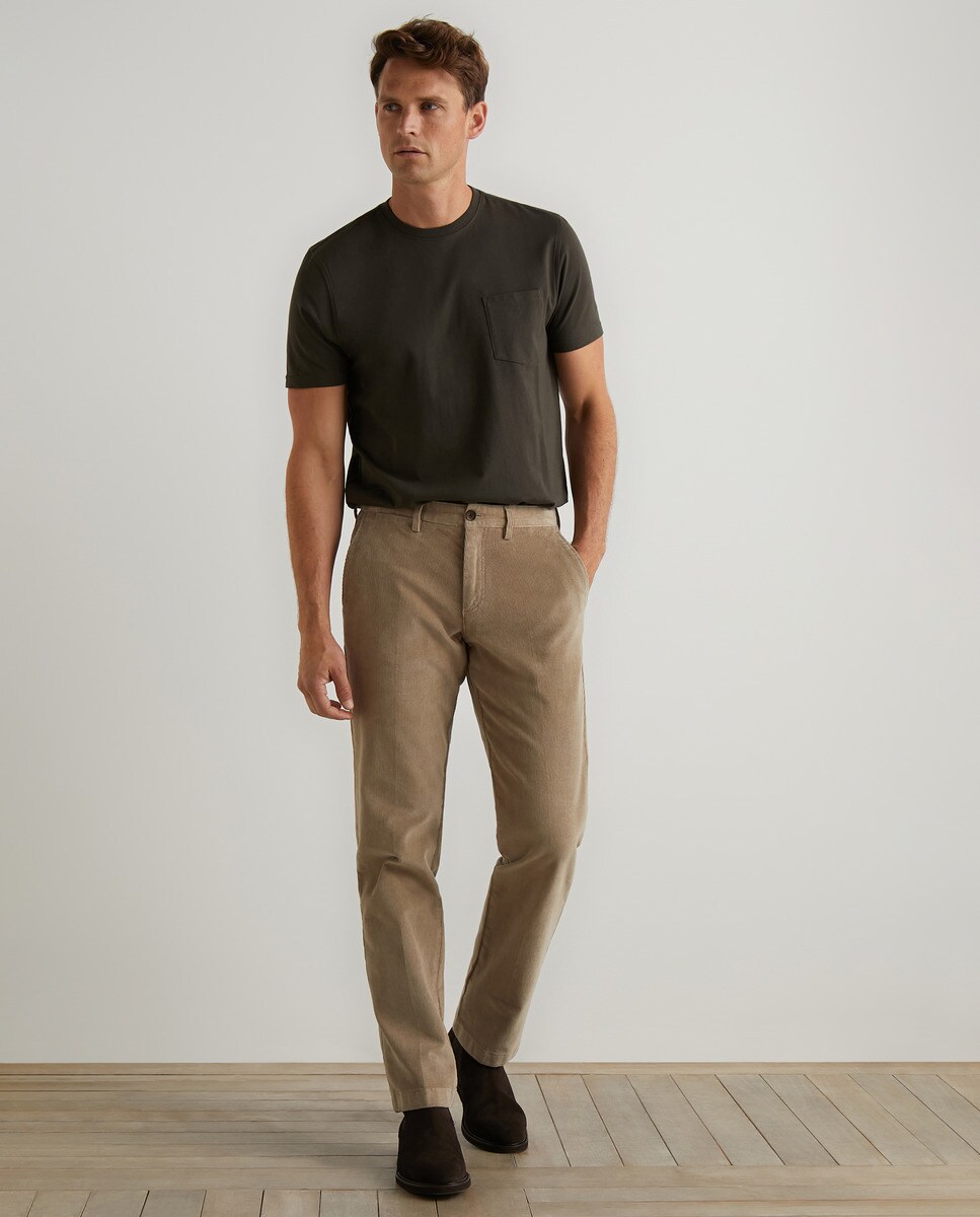 Pantalón de hombre de pana regular · Dustin · El Corte Inglés