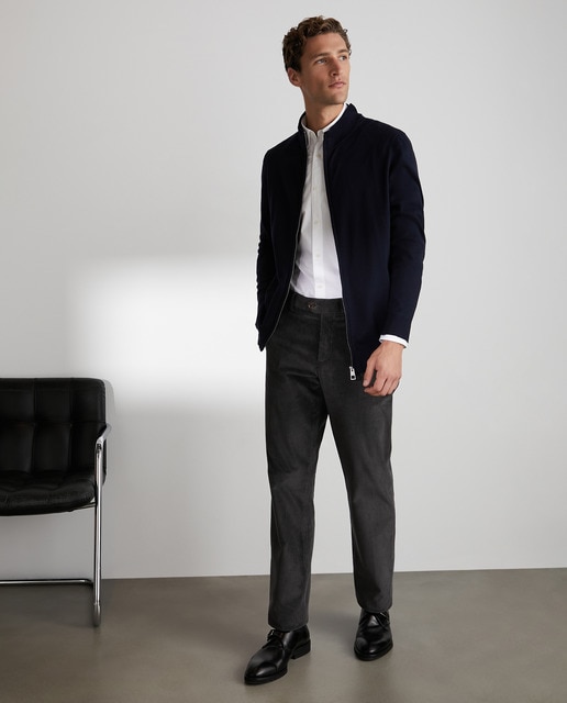 Pantalón de pana de hombre regular gris · Emidio Tucci · El Corte Inglés
