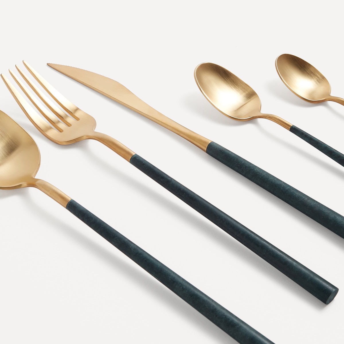 Cuchara de mesa Neo El Corte Inglés Oro-2