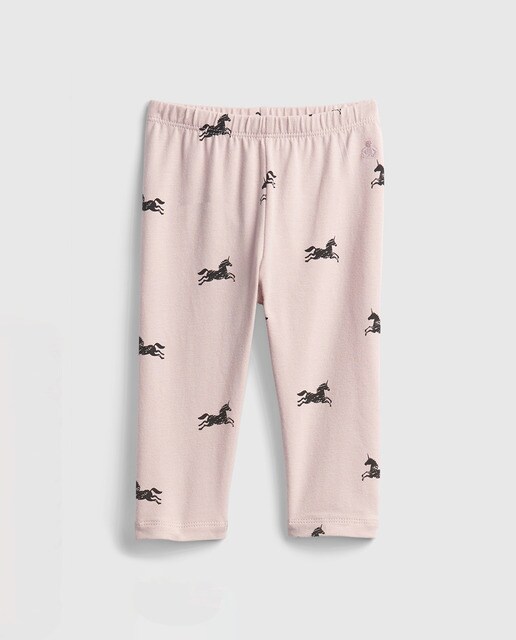 Pantalones de felpa bebé niña estampados · GAP · El Corte Inglés