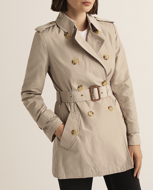 Imagen 0 de Parka de mujer corto liso