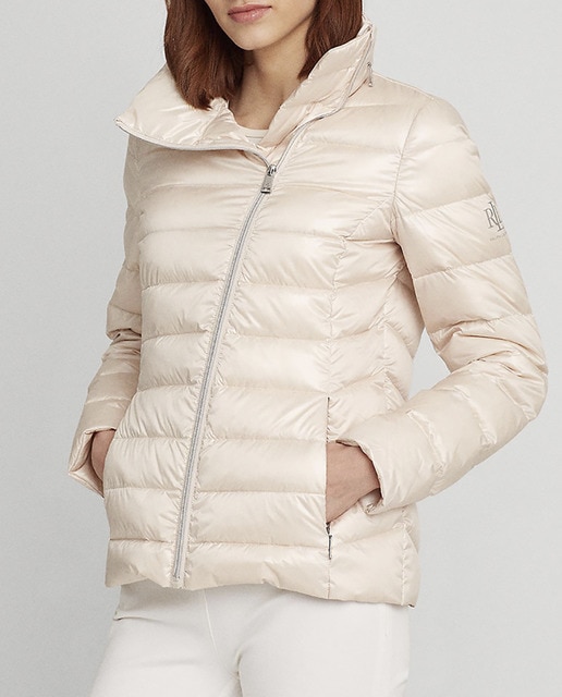 Imagen 0 de Parka corto de mujer liso con manga larga