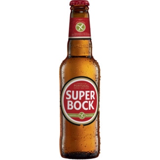 Cerveja sem Glúten garrafa 33 cl - Super Bock