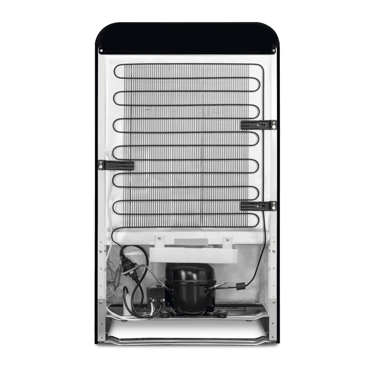 Recondicionado - Grade A - Frigorífico de 1 Porta Smeg Anni 50 FAB10RBL5 Estático com Dobradiças à Direita e de 97 cm - Preto Polido Preto-3