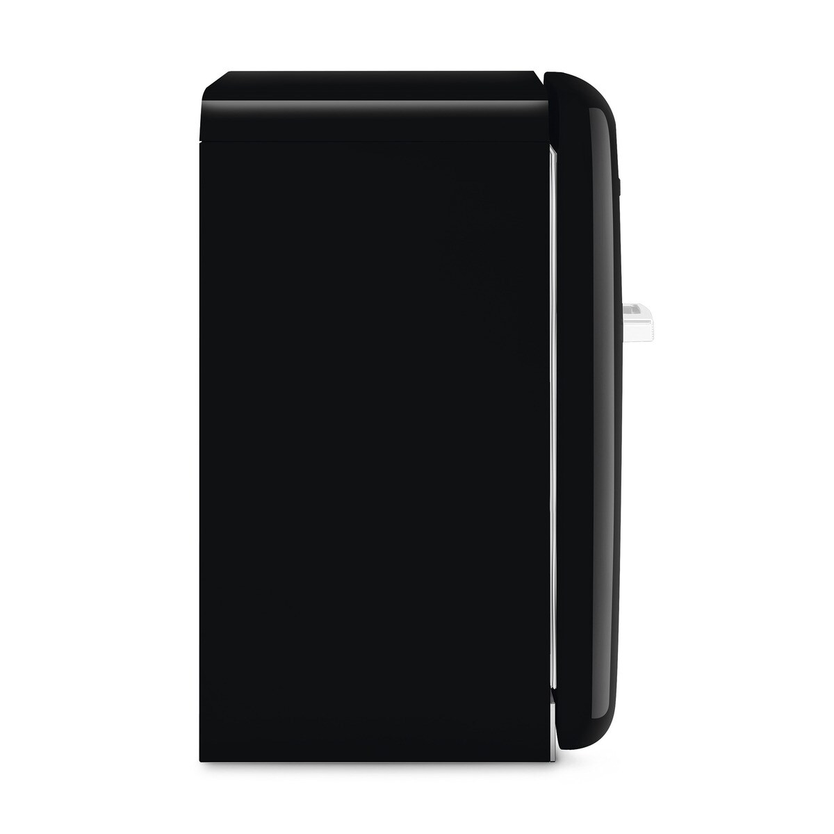 Recondicionado - Grade A - Frigorífico de 1 Porta Smeg Anni 50 FAB10RBL5 Estático com Dobradiças à Direita e de 97 cm - Preto Polido Preto-2