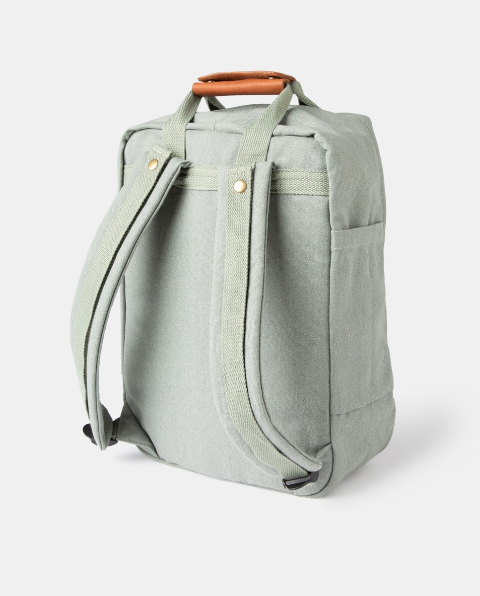 Mochila de mujer canvas kaki · Green Coast · El Corte Inglés