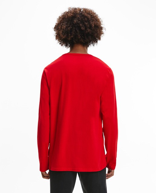 Camiseta de pijama de manga larga de hombre roja · Calvin Klein · El Corte  Inglés