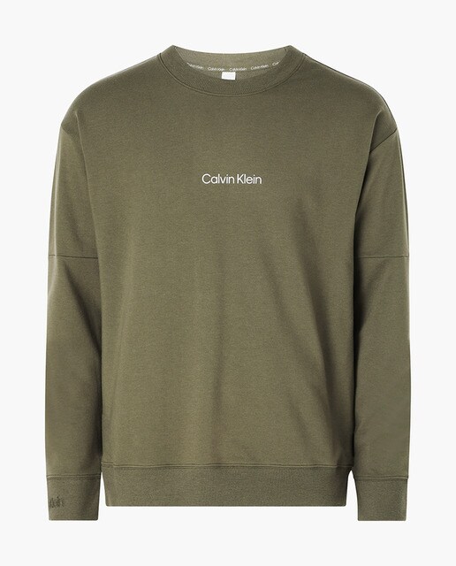 Sudadera de hombre verde · Calvin Klein · El Corte Inglés