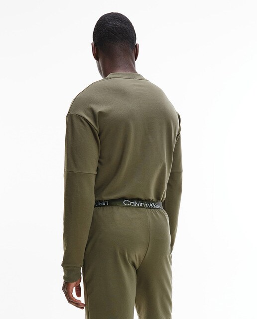 Sudadera de hombre verde · Calvin Klein · El Corte Inglés