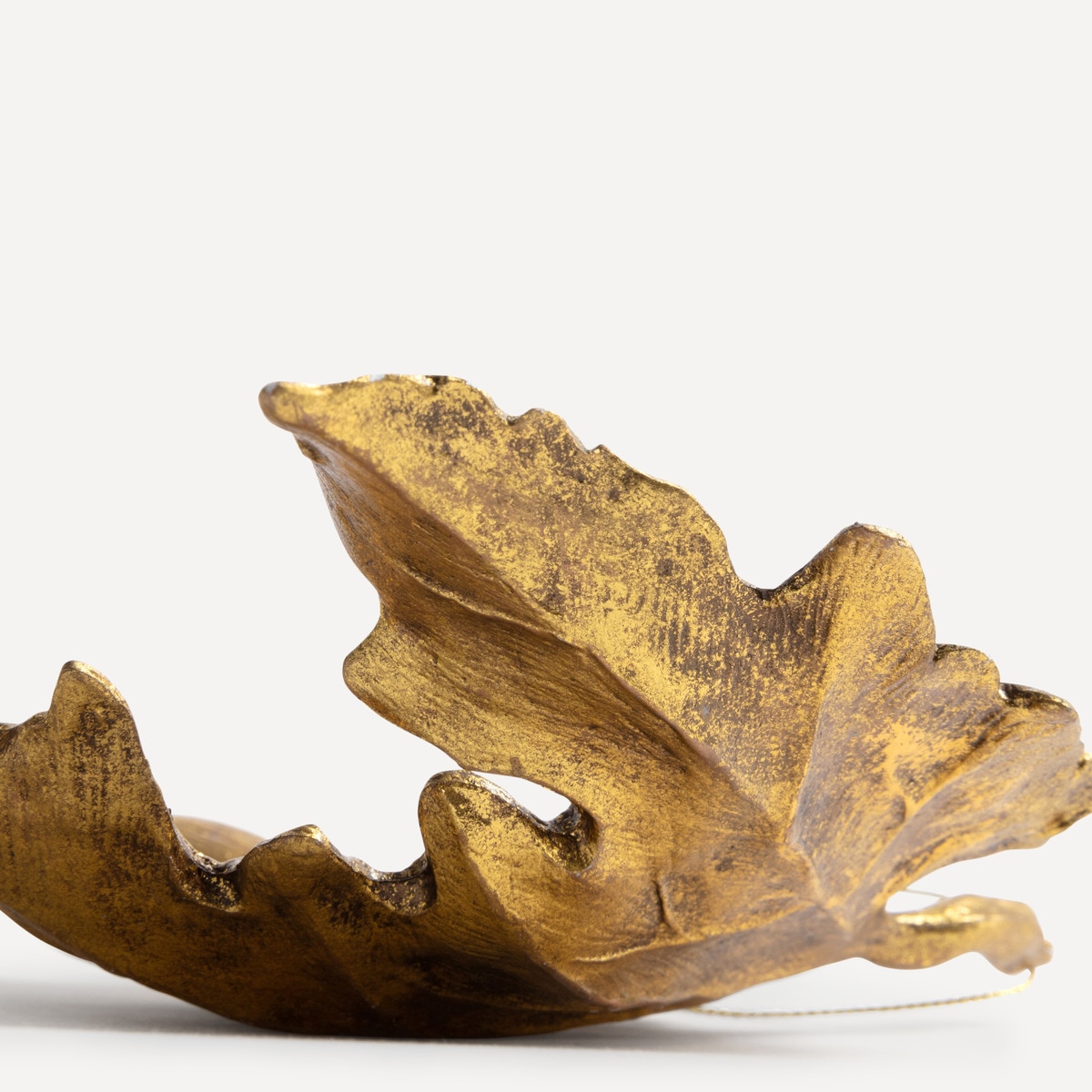 Colgante Hoja Dorada Navidad El Corte Inglés Oro-4