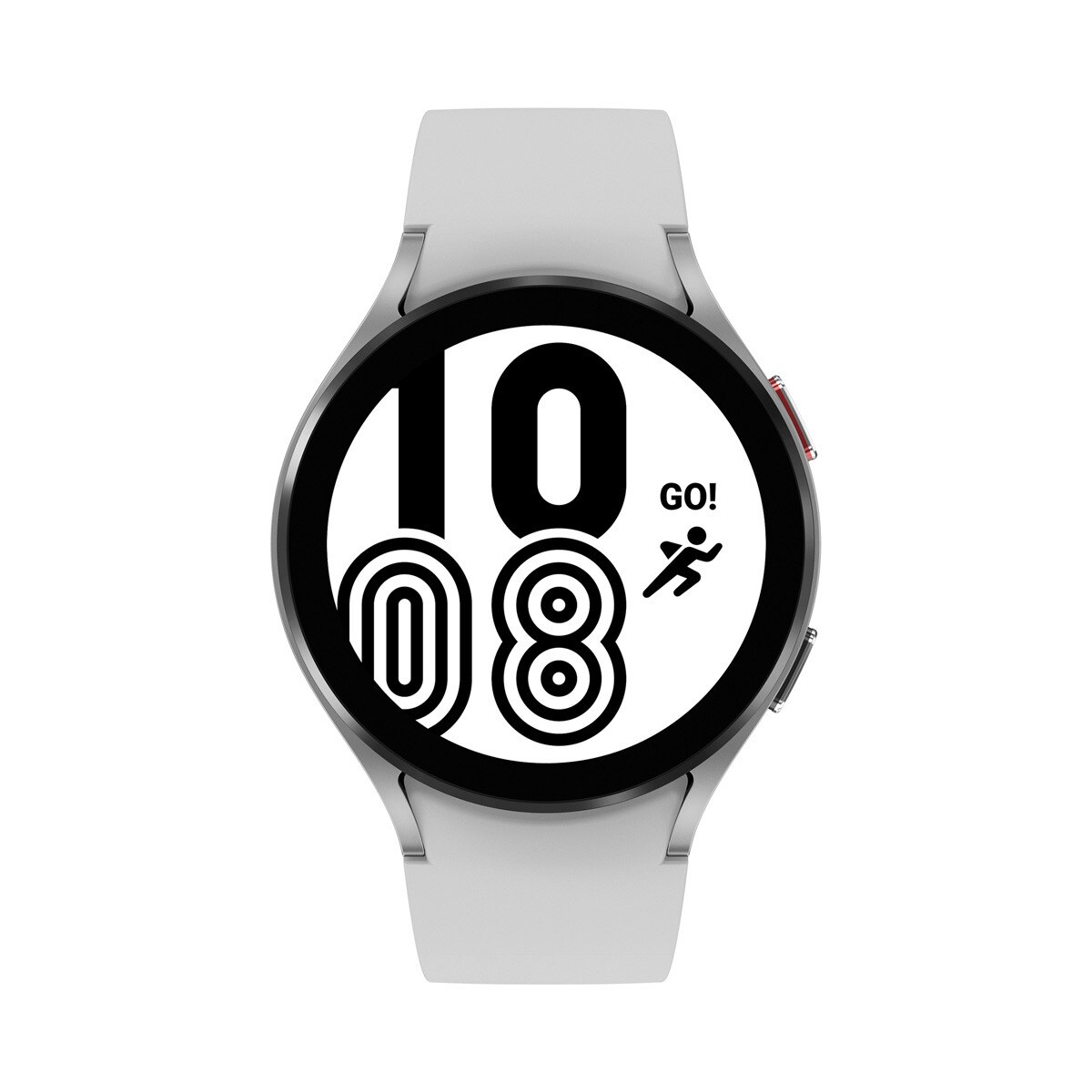 Samsung - Galaxy Watch4 Bluetooth 44 Mm Plata Smartwatch