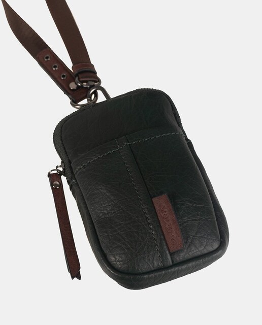 Bolso para móvil Volum en verde oscuro con cremallera · Volum · El Corte  Inglés