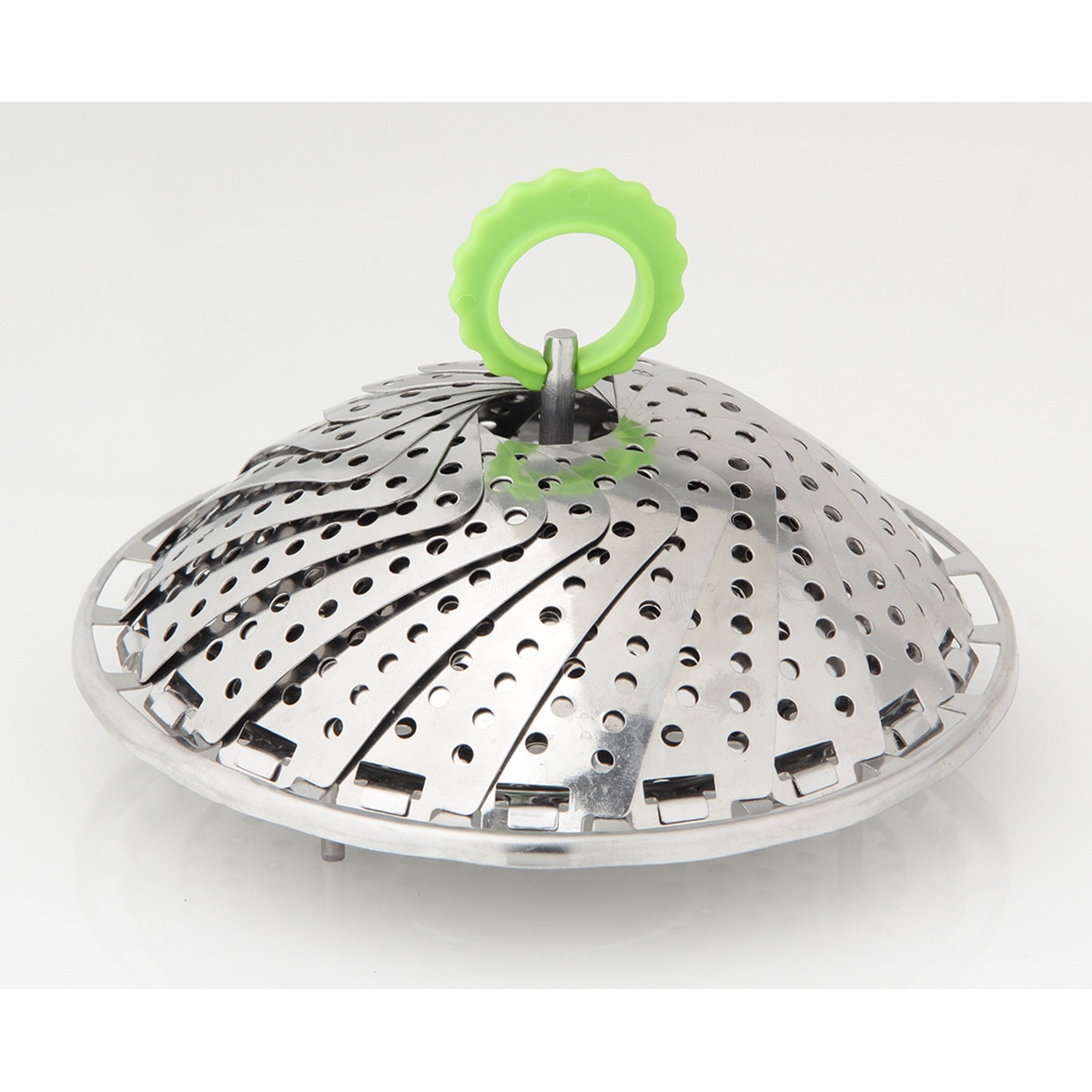 Cestillo plegable de cocción de vapor Food&More Fackelmann Acero-4