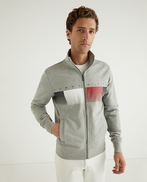 Chaqueta deportiva de hombre gris con cremallera · Tommy Hilfiger · El Corte  Inglés