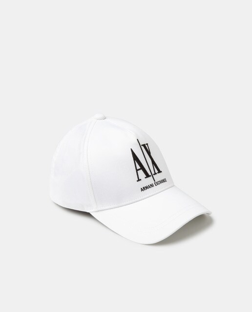 Gorra de hombre blanca con logo. Cápusla ICON · Armani Exchange · El Corte  Inglés