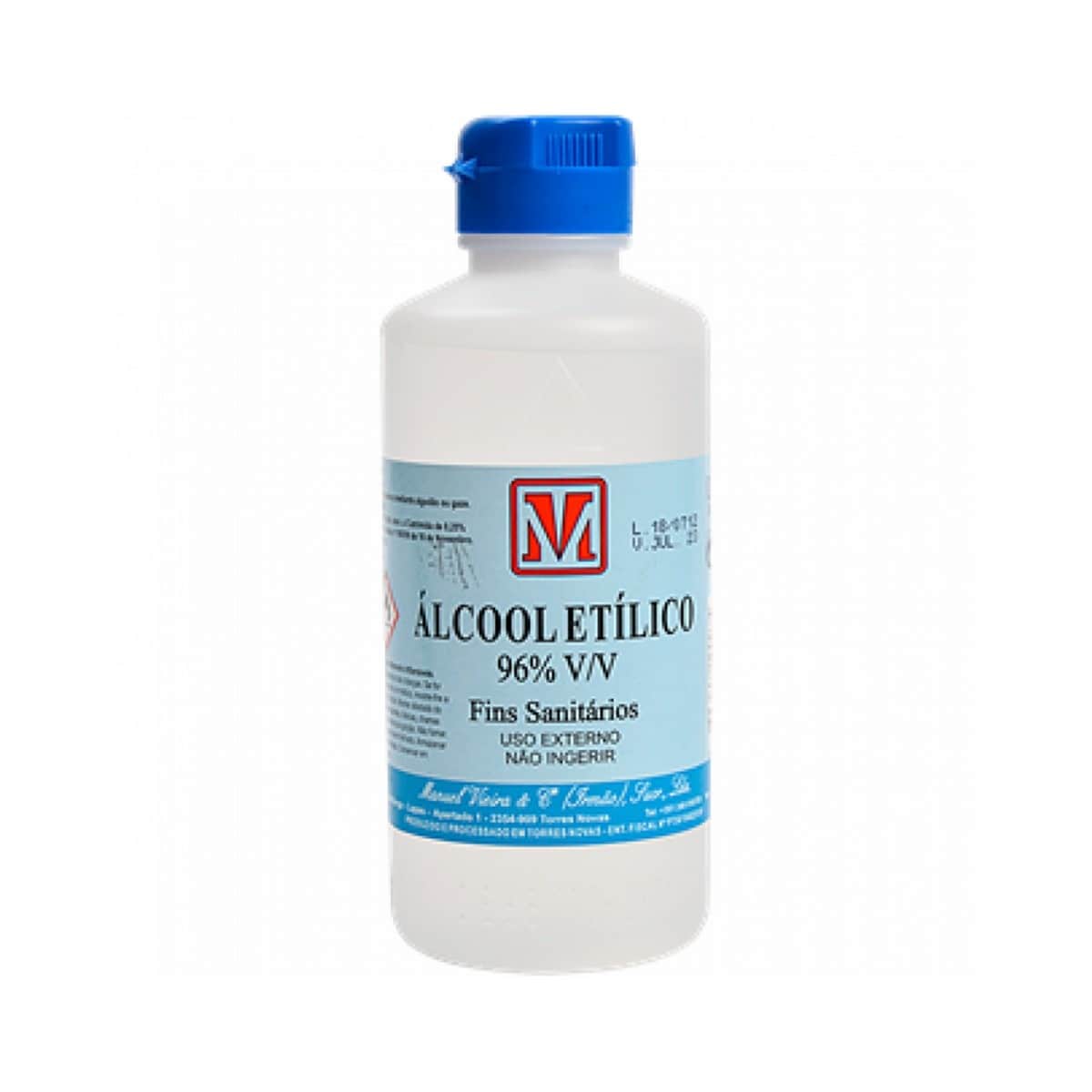 Álcool Sanitário 96º V/V - 250 ml 1