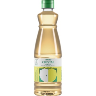 Vinagre de Sidra 5% Acidez garrafa 500 ml - Cristal