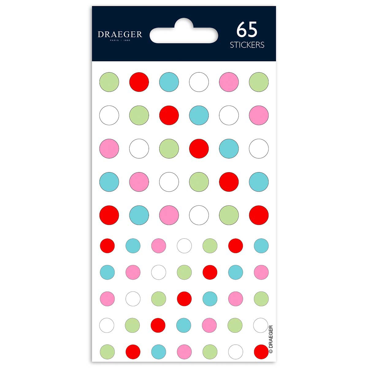 Sticker Círculos Multicolor Multicolor-1