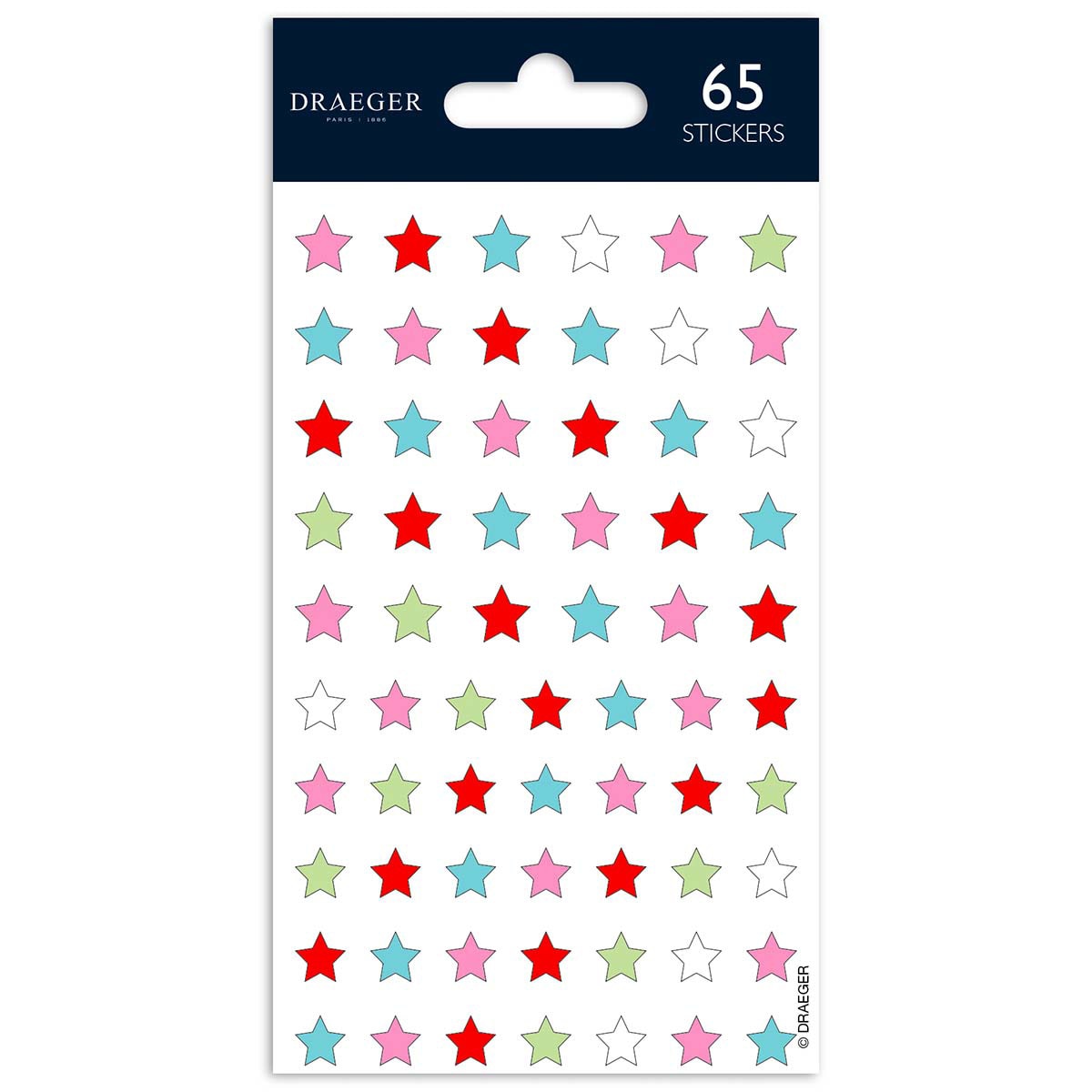 Imagem 0 de Sticker Estrela Multicolor
