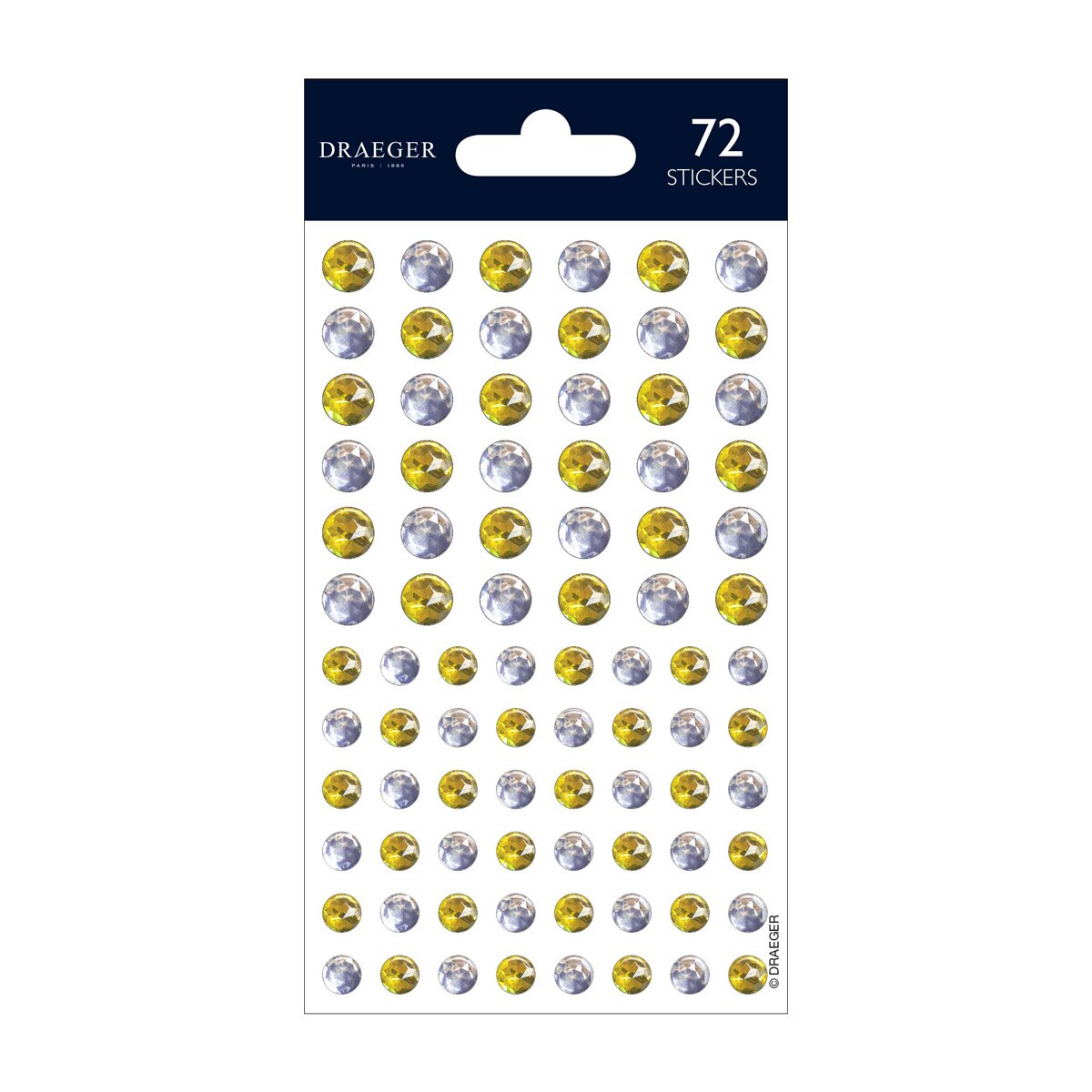 Sticker Círculos Dourados Dourado-1